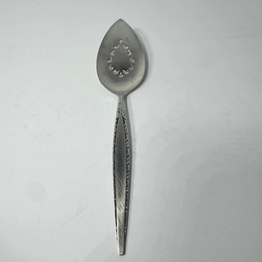 Community Stainless Paul Revere Pierced Tomato Server Vintage Serving Spoon 9in
